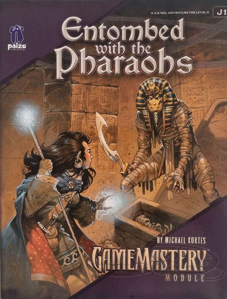 Gamemastery Module - Entombed with the Pharoahs J1 Pathfinder