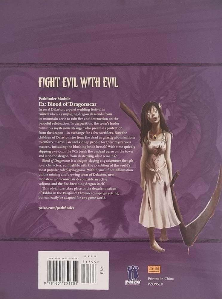 Pathfinder Module - Blood of Dragonscar E2