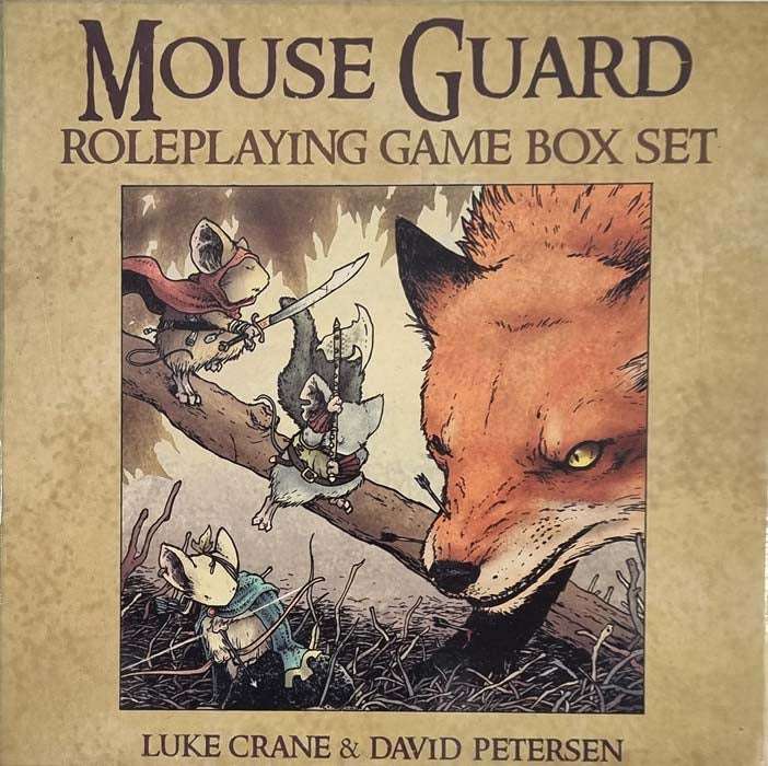 Mouse Guard Roleplaying Game Box Set