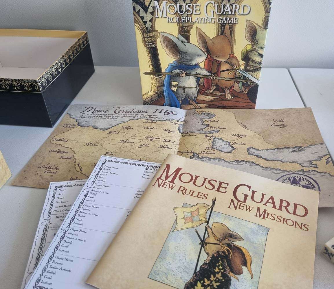 Mouse Guard Roleplaying Game Box Set
