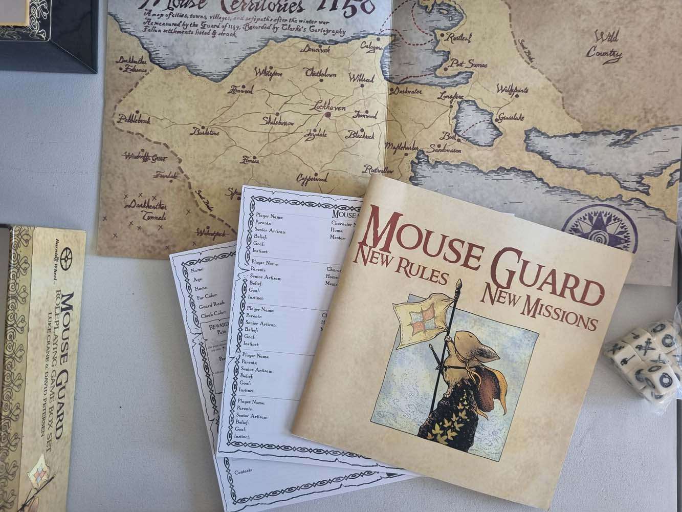 Mouse Guard Roleplaying Game Box Set