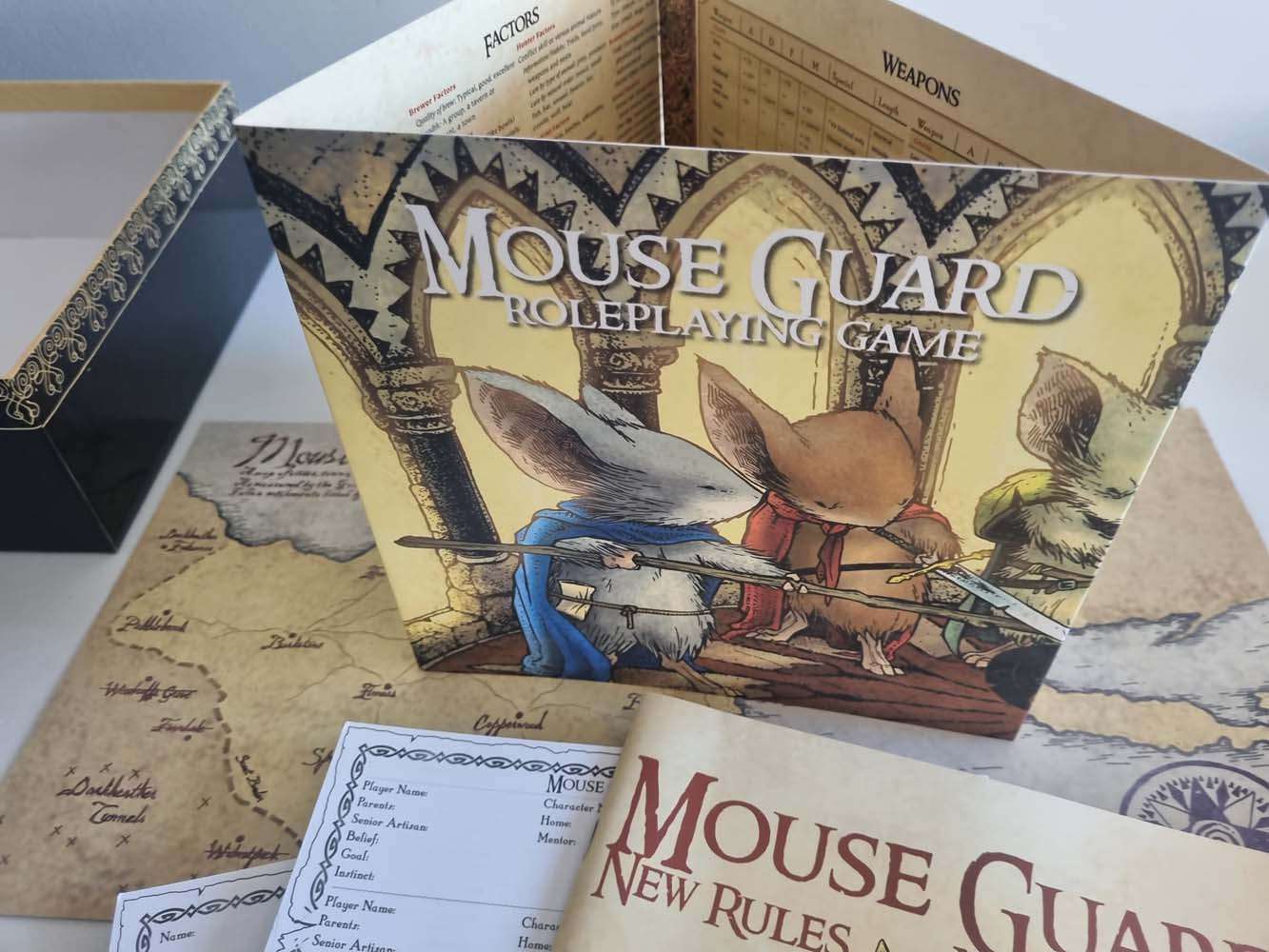 Mouse Guard Roleplaying Game Box Set
