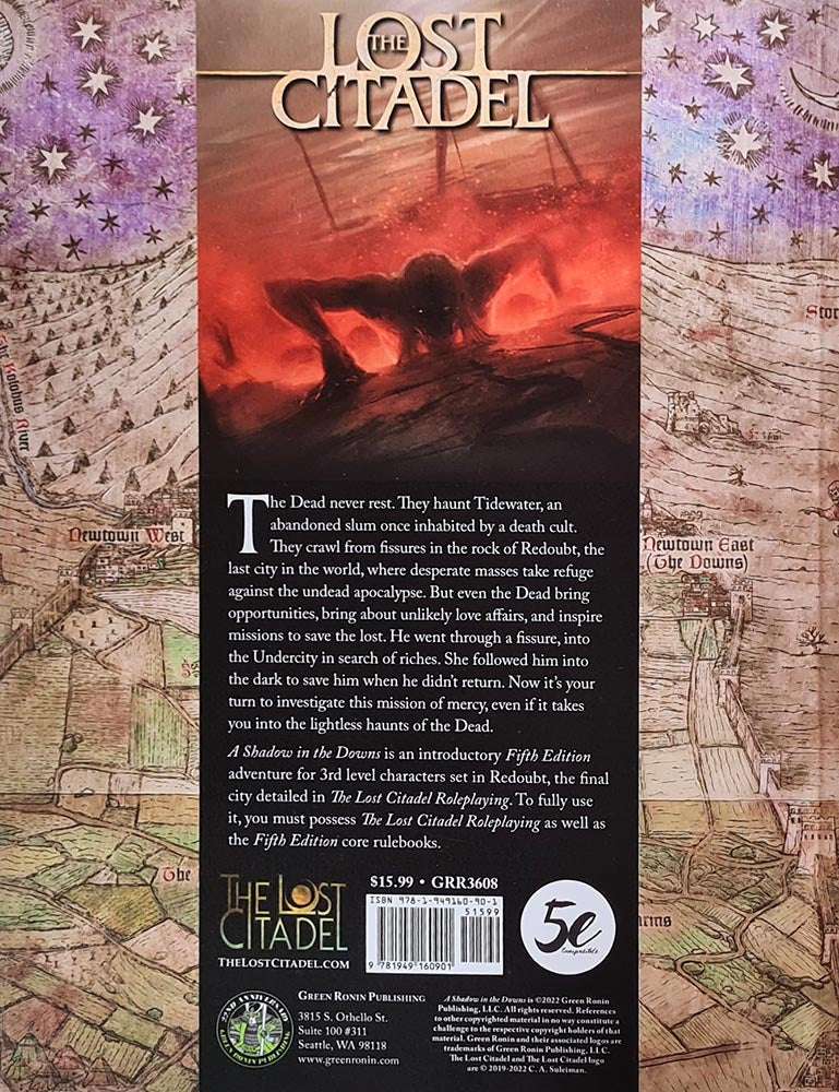 The Lost Citadel: A Shadow in the Downs D&D 5th Edition 5e
