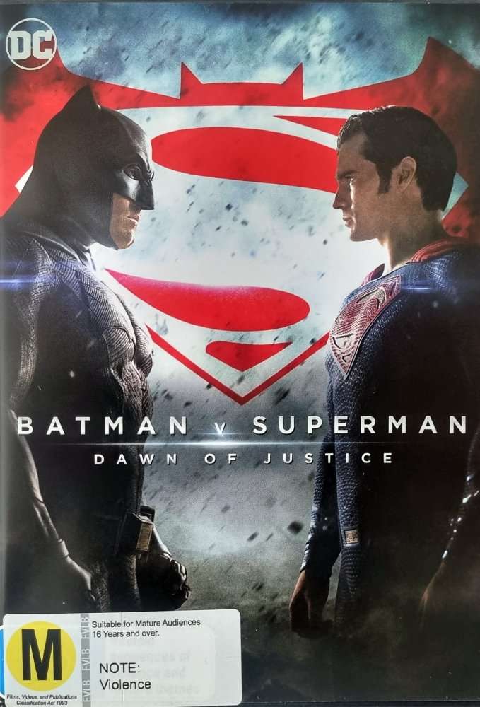 Batman v Superman: Dawn of Justice DVD