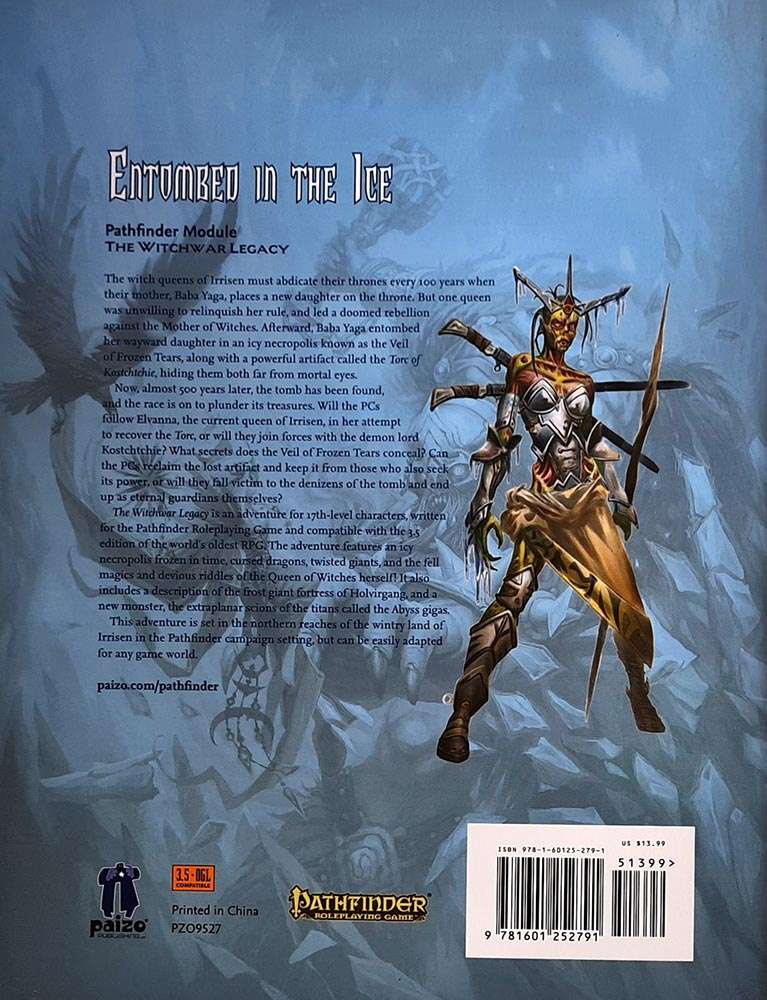 Pathfinder Module - The Witchwar Legacy