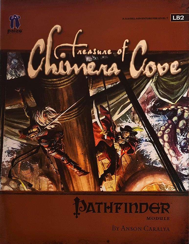 Pathfinder Module - Treasure of Chimera Cove LB2