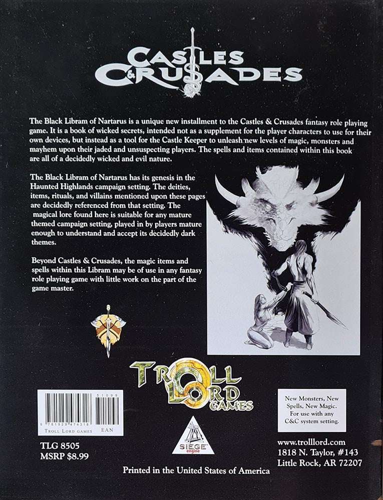 Castles and Crusades - The Black Libram of Nartarus Module R3