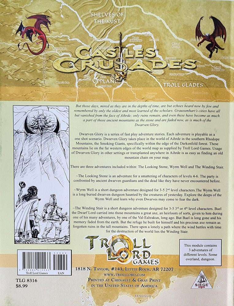 Castles and Crusades - Dwarven Glory Module S2