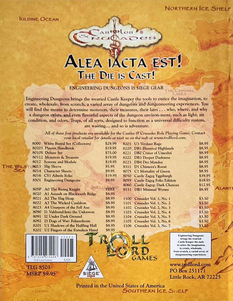 Castles and Crusades - Engineering Dungeons SG1