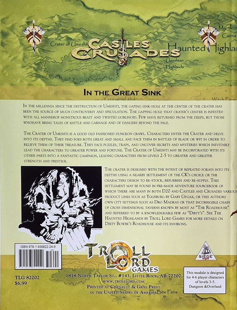 Castles and Crusades - Crater of Umeshti Module DB2