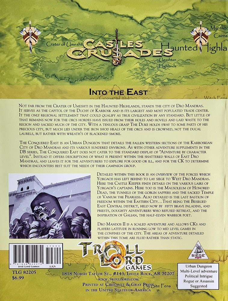 Castles and Crusades - The Conquered East Dro Mandras II Module DB5