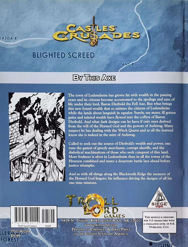 Castles and Crusades - Usurpers of the Fell Axe Module A4