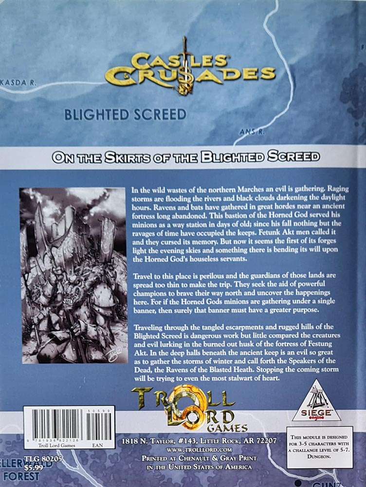 Castles and Crusades - The Shattered Horn Module A5