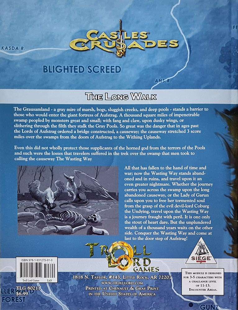 Castles and Crusades - The Wasting Way Module A11