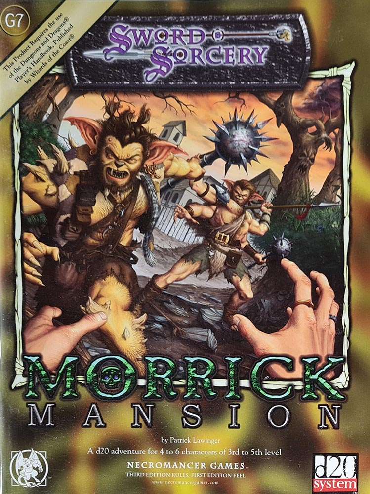 Sword & Sorcery: Morrick Mansion D20 System