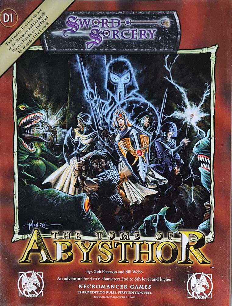 Sword & Sorcery: The Tome of Abysthor D20 System