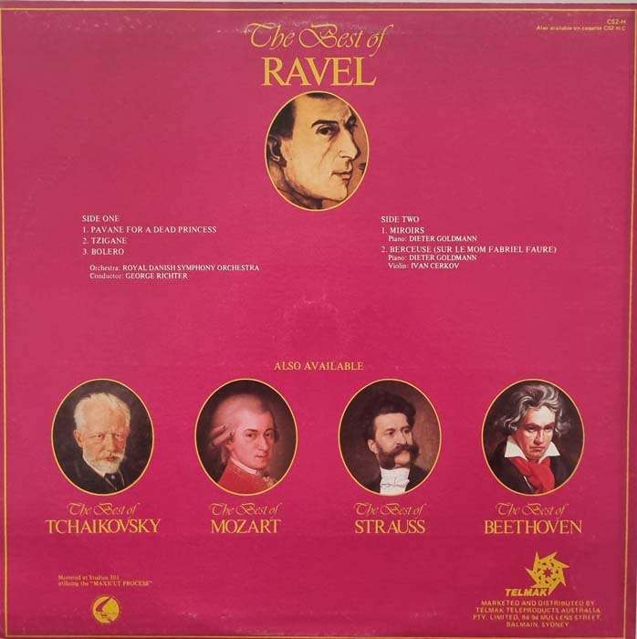 The Best of Ravel LP
