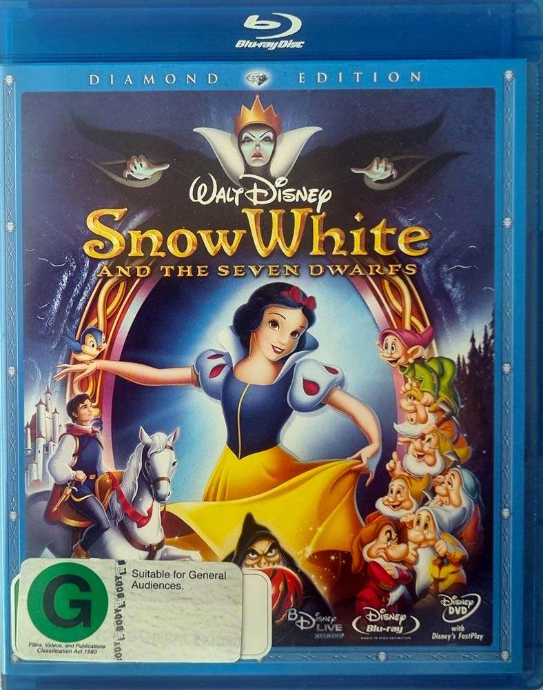 Snow White and the Seven Dwarfs - Diamond 2 Disc Edition Blu Ray