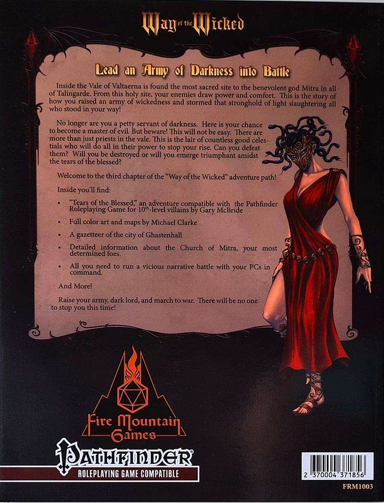 Pathfinder - Way of the Wicked - Book 3: Tears of the Blessed