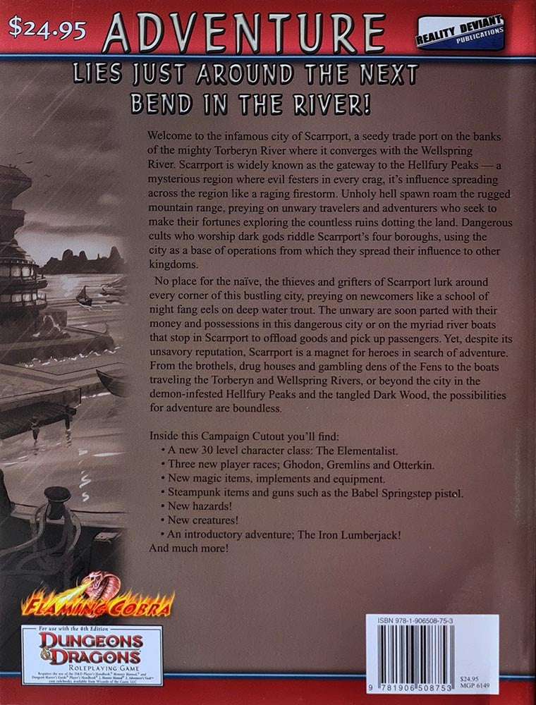 Dungeons and Dragons - Scarrport - City of Secrets 4e