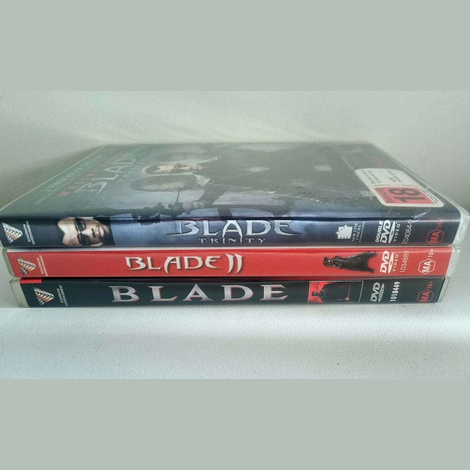 Blade Trilogy - 1, 2, 3 Trinity - 1998 (DVD)