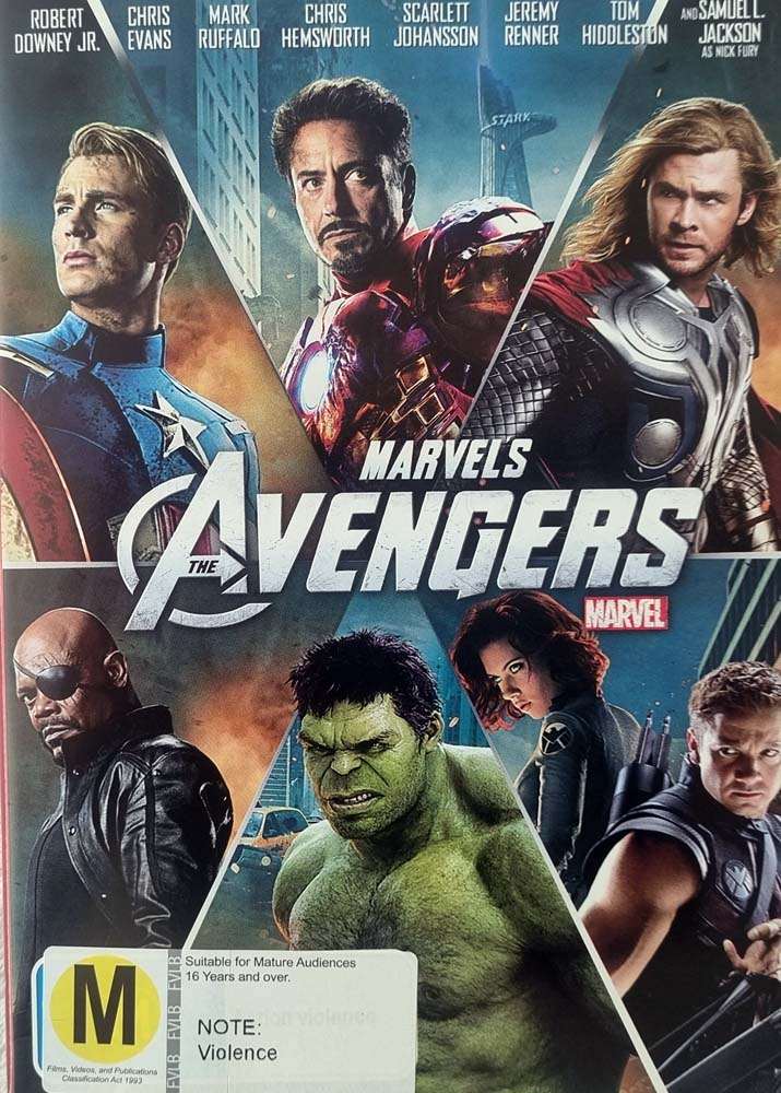 Marvel's The Avengers - 2012 (DVD)