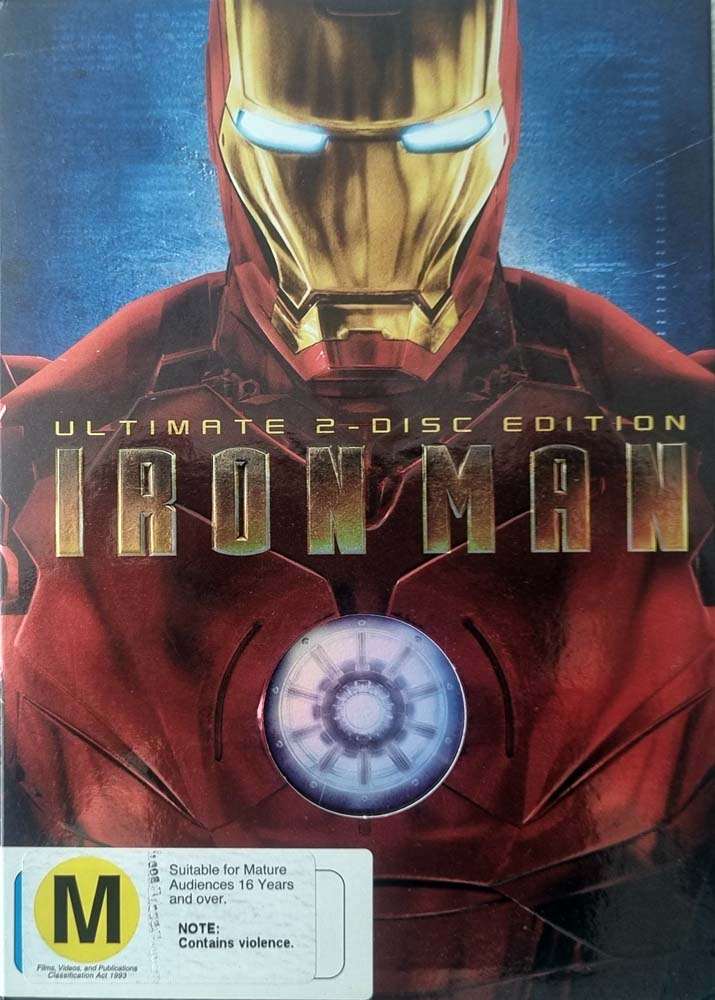 Iron Man- Ultimate 2 Disc Edition - 2008 (DVD)