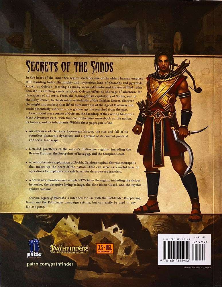Pathfinder Campaign Setting - Osirion, Legacy of Pharaohs
