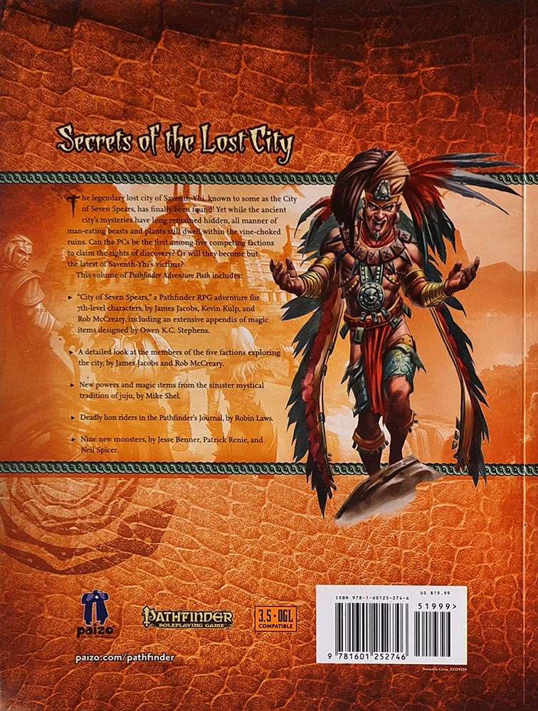 Pathfinder Module - Serpent's Skull: City of Seven Spears (3 of 6)