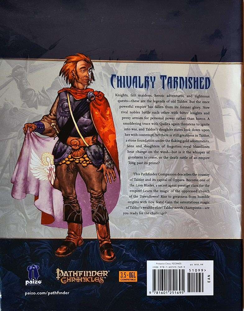 Pathfinder Companion - Taldor: Echoes of Glory