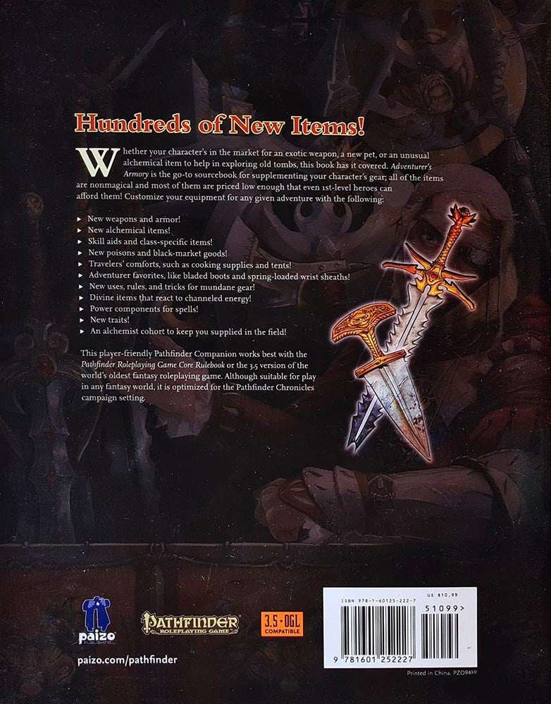 Pathfinder Companion - Adventurer's Armory