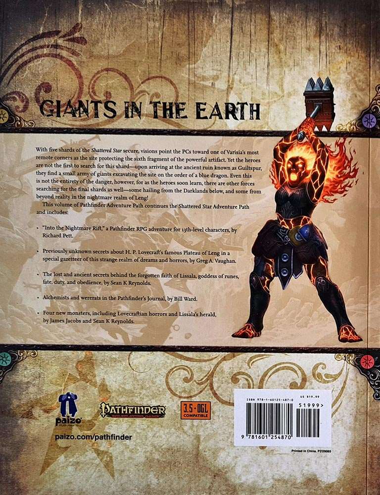 Pathfinder Module - Shattered Star: Into the Nightmare Rift 5 of 6