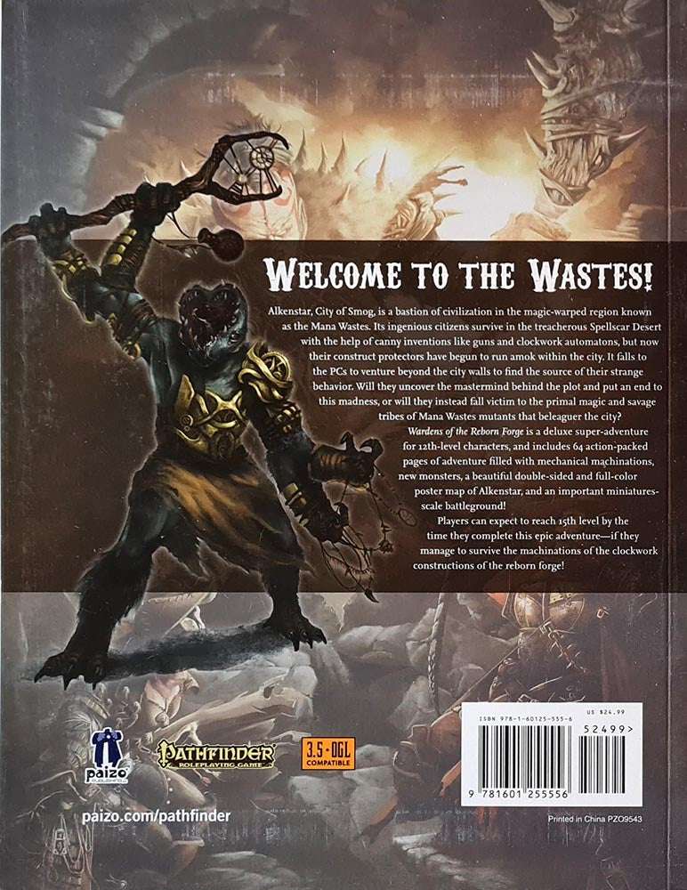 Pathfinder Module - Wardens of the Reborn Forge