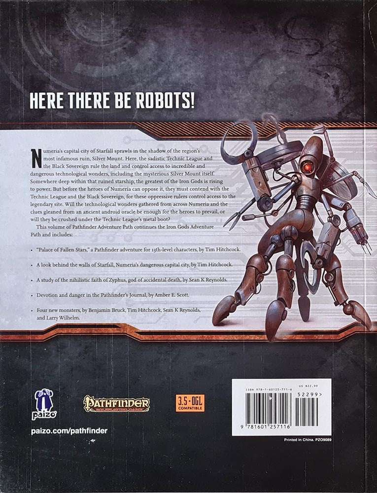 Pathfinder Module - Iron Gods: Palace of Fallen Stars 5 of 6