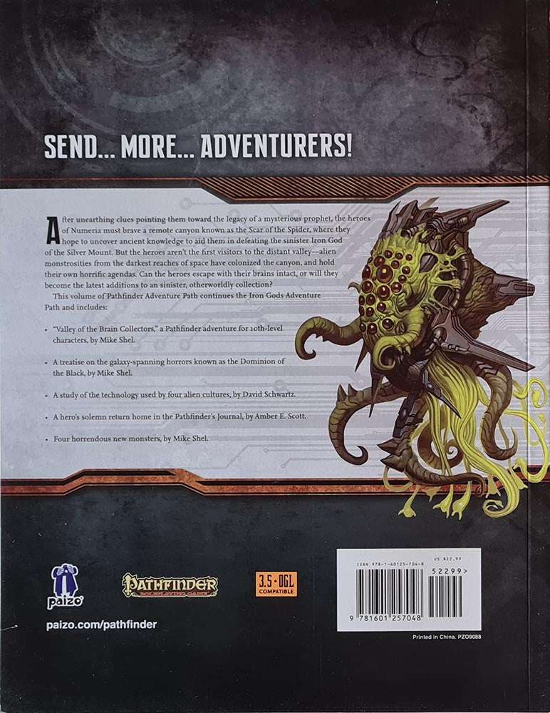 Pathfinder Module - Iron Gods: Valley of the Brain Collectors 4 of 6