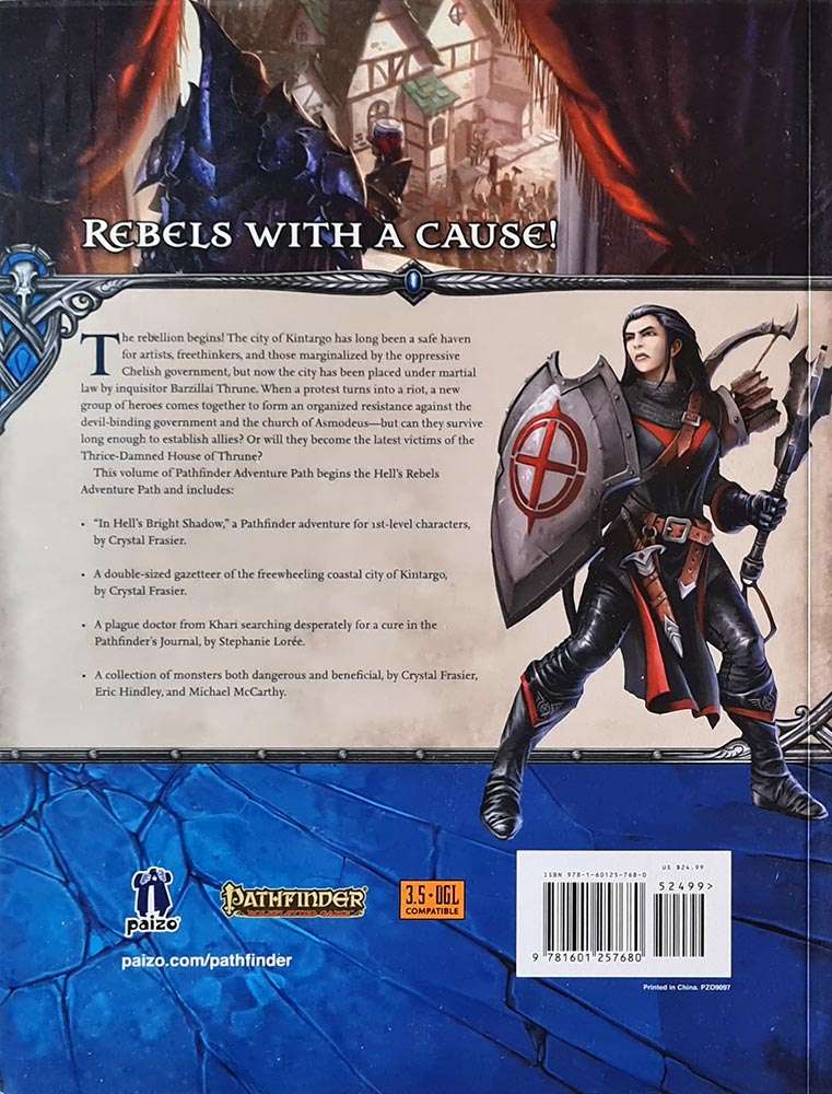 Pathfinder Module - Hell's Rebels: In Hell's Bright Shadow 1 of 6