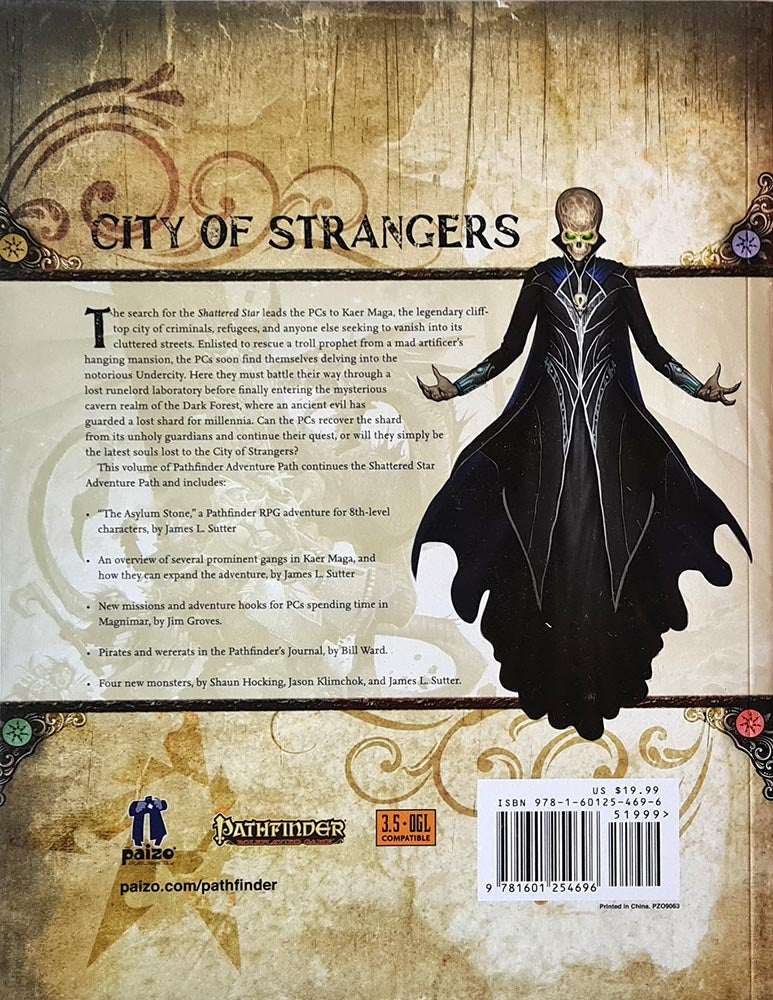 Pathfinder Module - Shattered Star: The Asylum Stone (3 of 6)