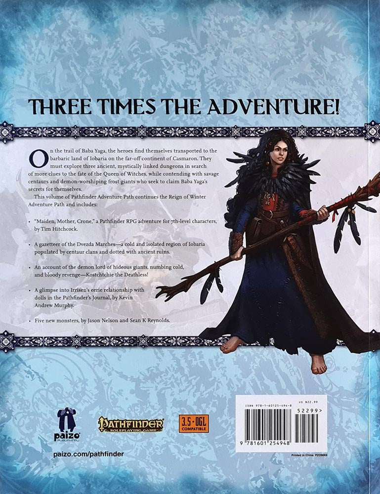 Pathfinder Module - Reign of Winter: Maiden, Mother, Crone (3 of 6)