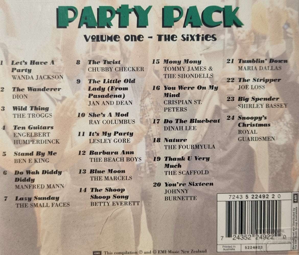 Party Pack - Volume One - The Sixties (CD)
