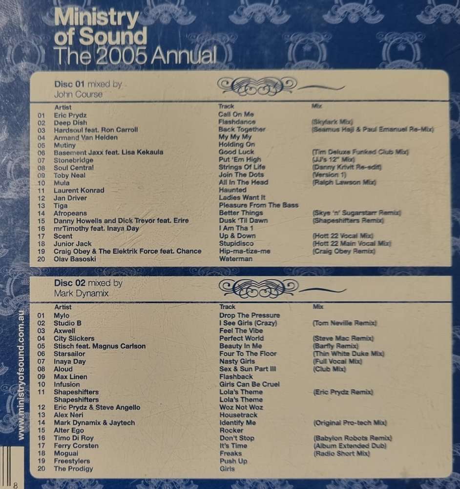 Ministry of Sound - The 2005 Annual (CD)