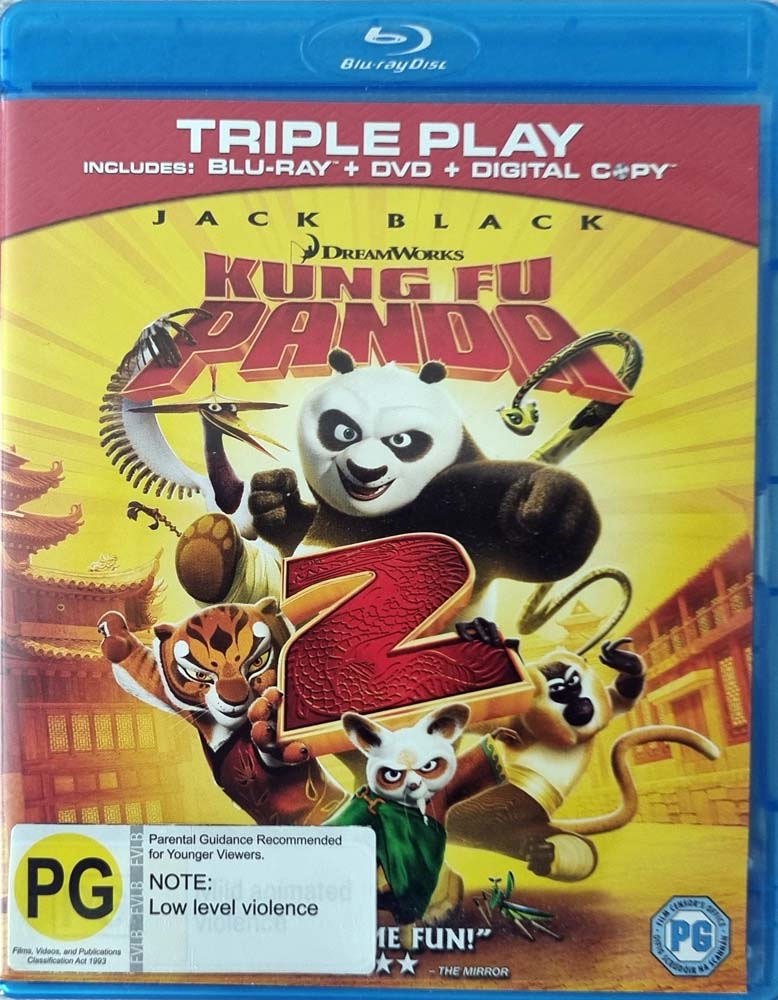 Kung Fu Panda 2 (Blu Ray) + DVD - 2011