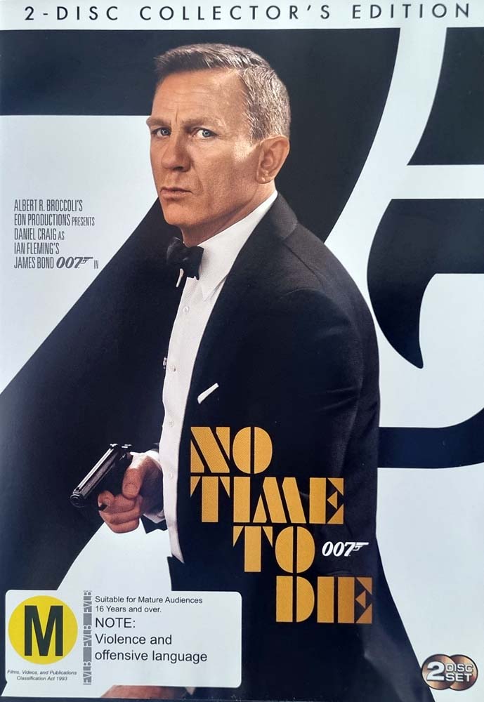 No Time to Die - 2 Disc Collector's Edition - 2021 (DVD)