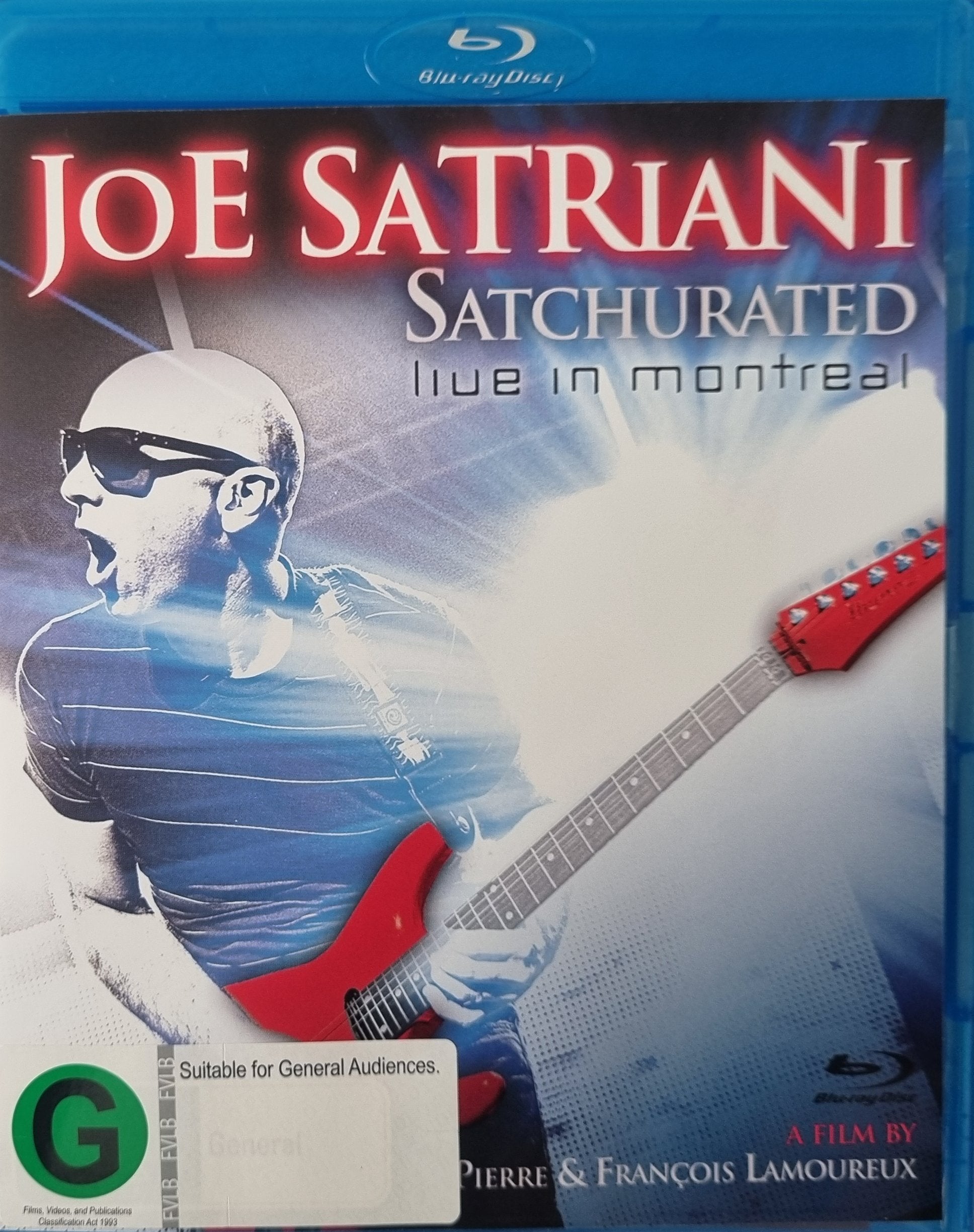 Joe Satriani - Satchurated - Live in Montreal 3D (Blu Ray)