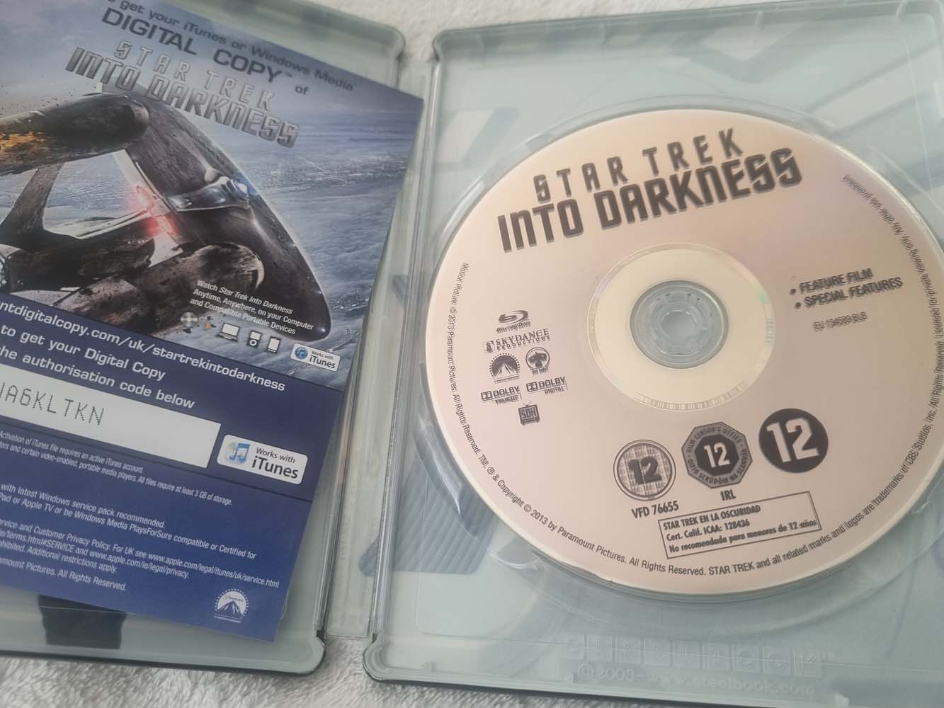 Star Trek Into Darkness - Steelbook - 2013 (Blu Ray)