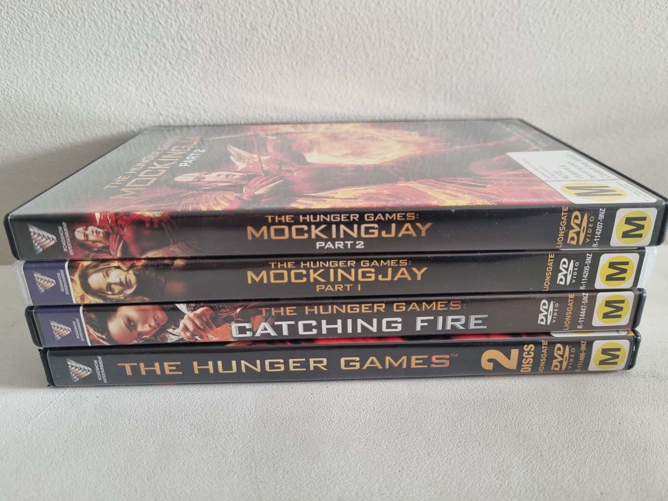 The Hunger Games Complete 4 Movie Collection (DVD)