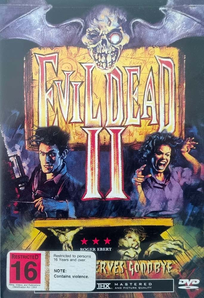 Evil Dead II - Anchor Bay Release - 1987 (DVD)