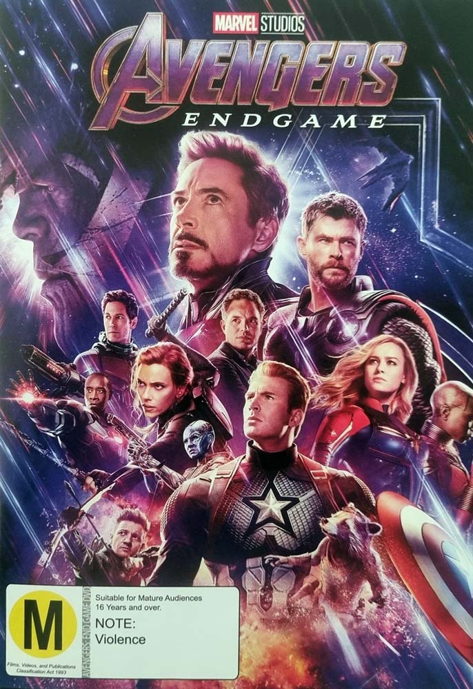 Avengers Endgame - 2019 (DVD)