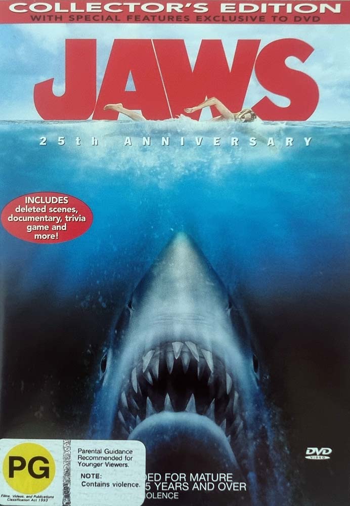 Jaws Collector's Edition - 1975 (DVD)