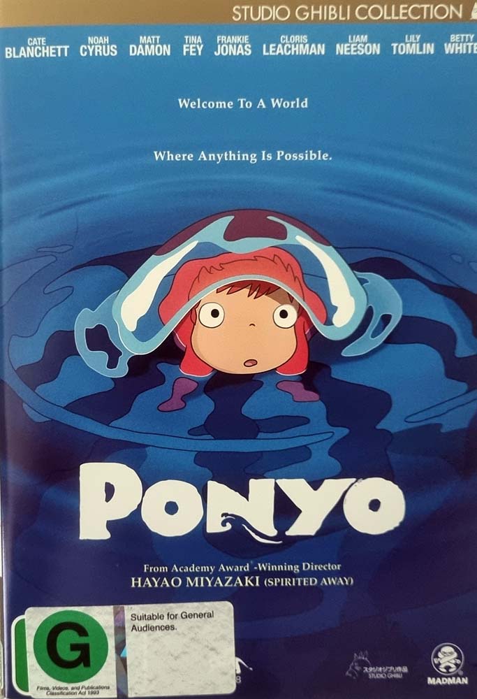 Ponyo - 2008 (DVD)