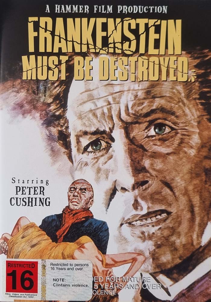 Frankenstein Must Be Destroyed - Hammer Horror - 1969 (DVD)
